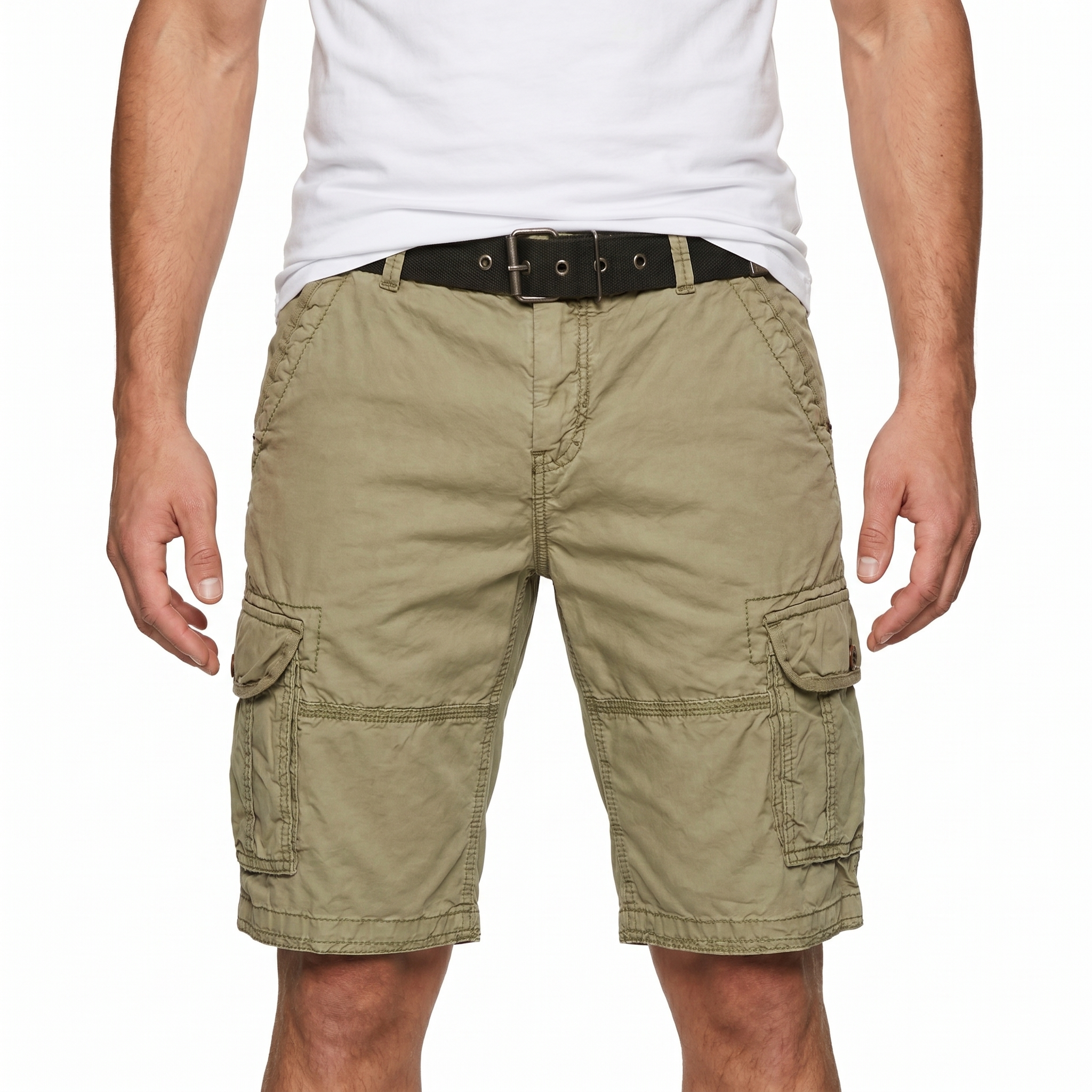 Cars Jeans Durras Heren Katoen Short | 5-Pocket, Cargo Stijl - JeansVoorMinder.nl