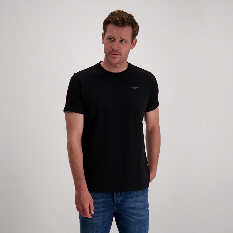 Cars Jeans Fester T-Shirt - Black - JeansVoorMinder.nl