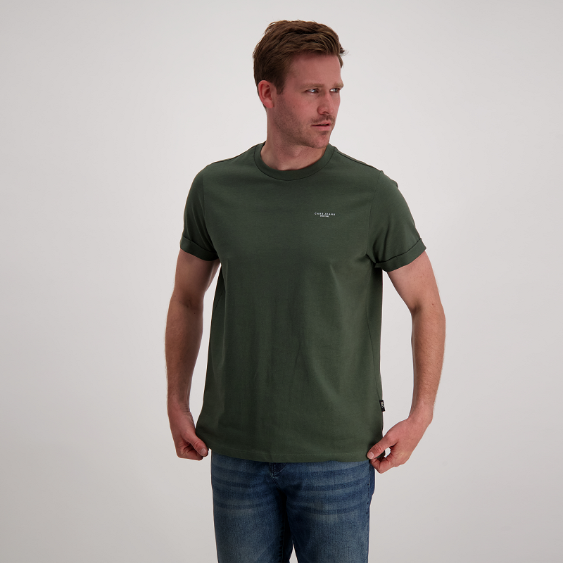 Cars Jeans Fester T-Shirt - Army - JeansVoorMinder.nl