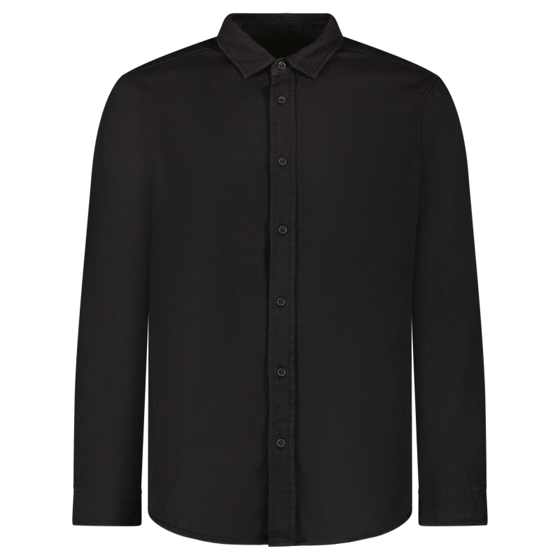 Cars Jeans Jimmo Overhemd - Black - JeansVoorMinder.nl