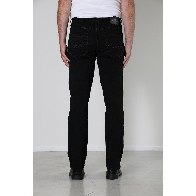 New Star Jacksonville Regular Fit - Black Blue - JeansVoorMinder.nl
