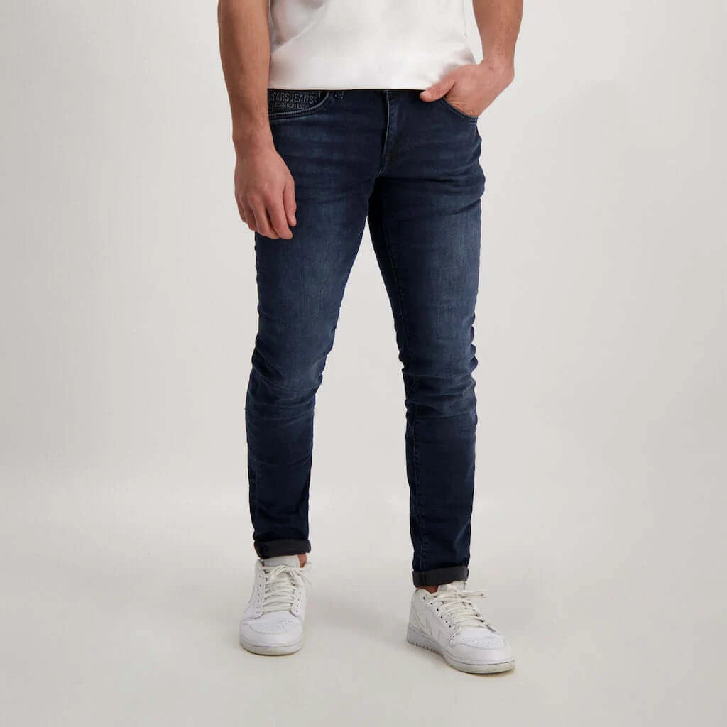 Cars Jeans Bates Slim Fit - Blue Black - JeansVoorMinder.nl