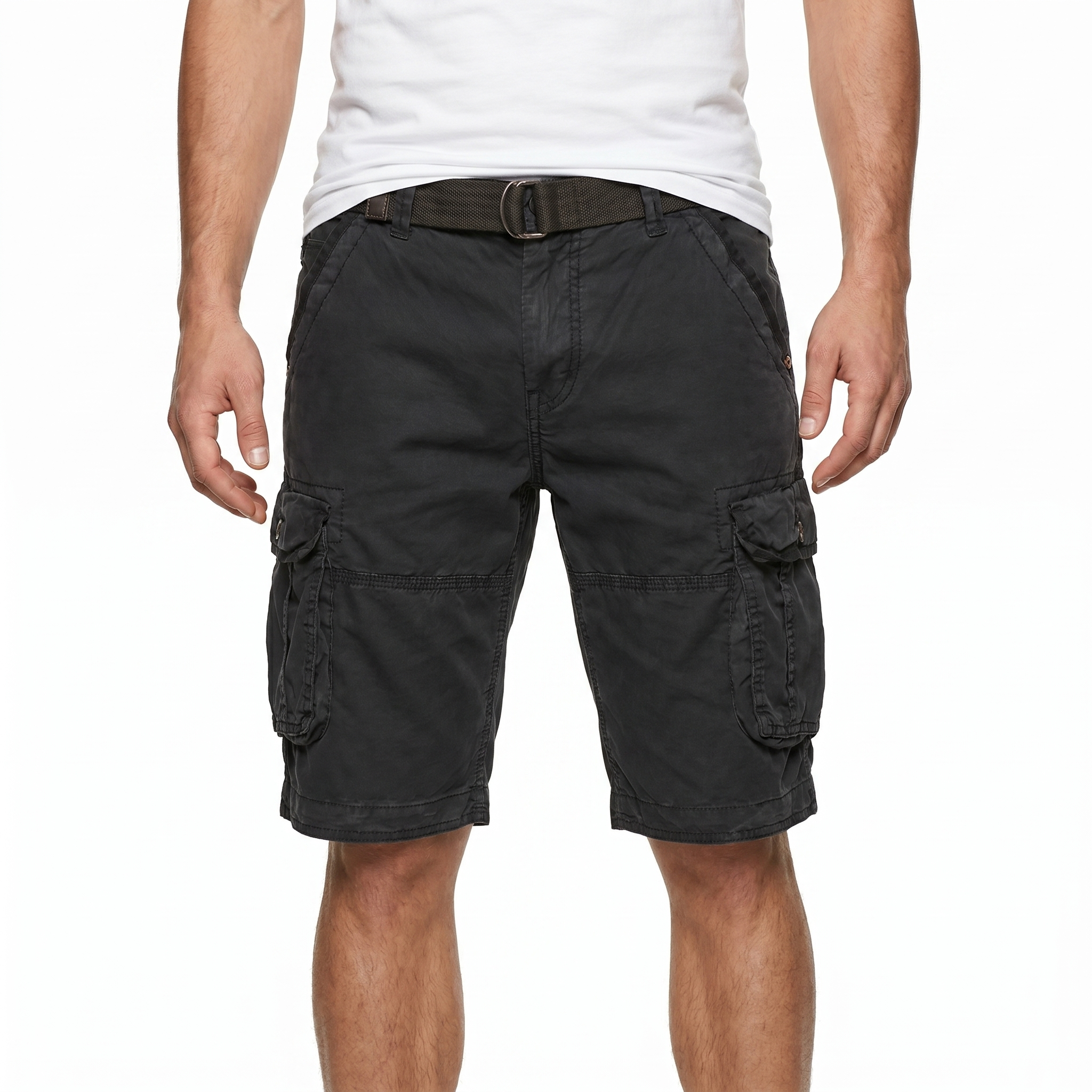 Cars Jeans Durras Heren Katoen Short | 5-Pocket, Cargo Stijl - JeansVoorMinder.nl