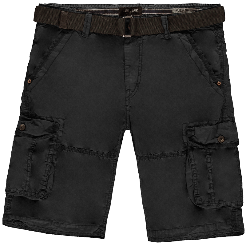 Cars Jeans Durras Short - Black - JeansVoorMinder.nl
