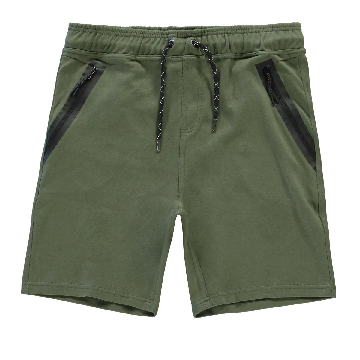 Cars Jeans Braga Sweat Short - Army - JeansVoorMinder.nl