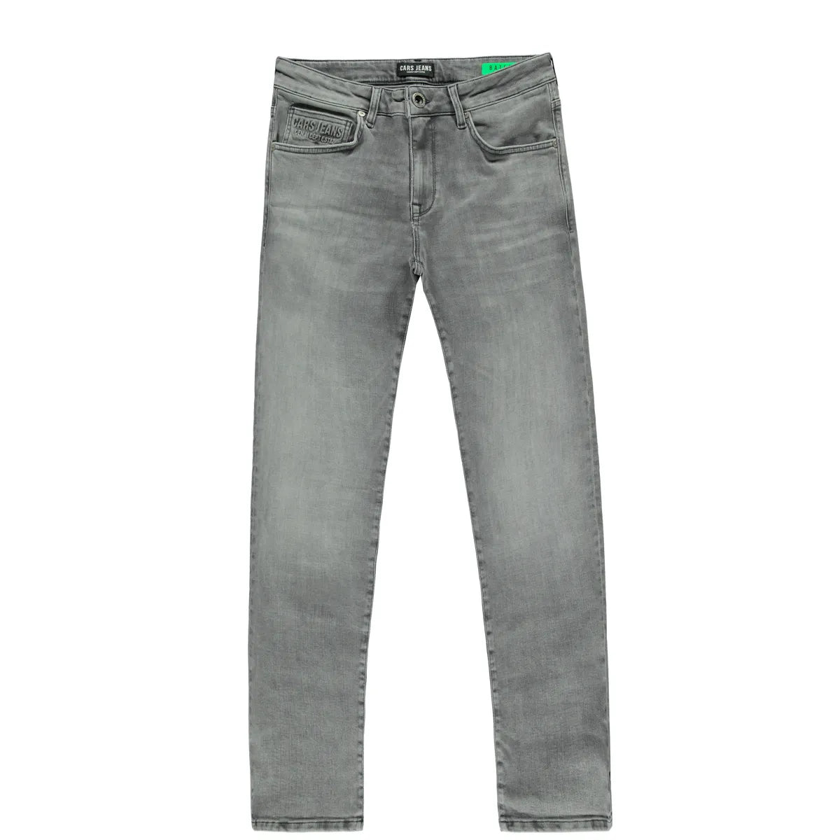 Cars Jeans Bates Slim Fit - Grey Used - JeansVoorMinder.nl