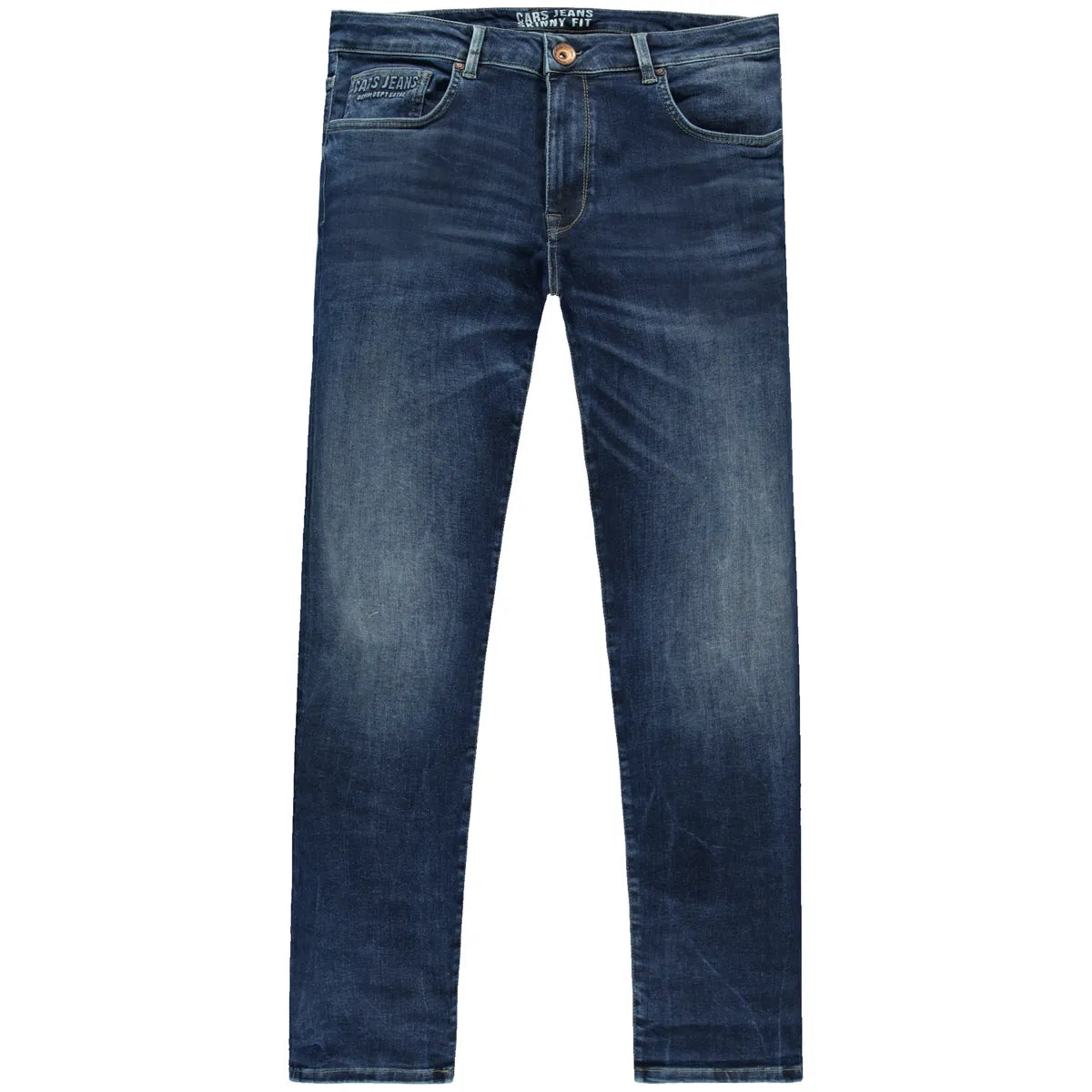 Cars Jeans Bates Slim Fit - Blue Black - JeansVoorMinder.nl