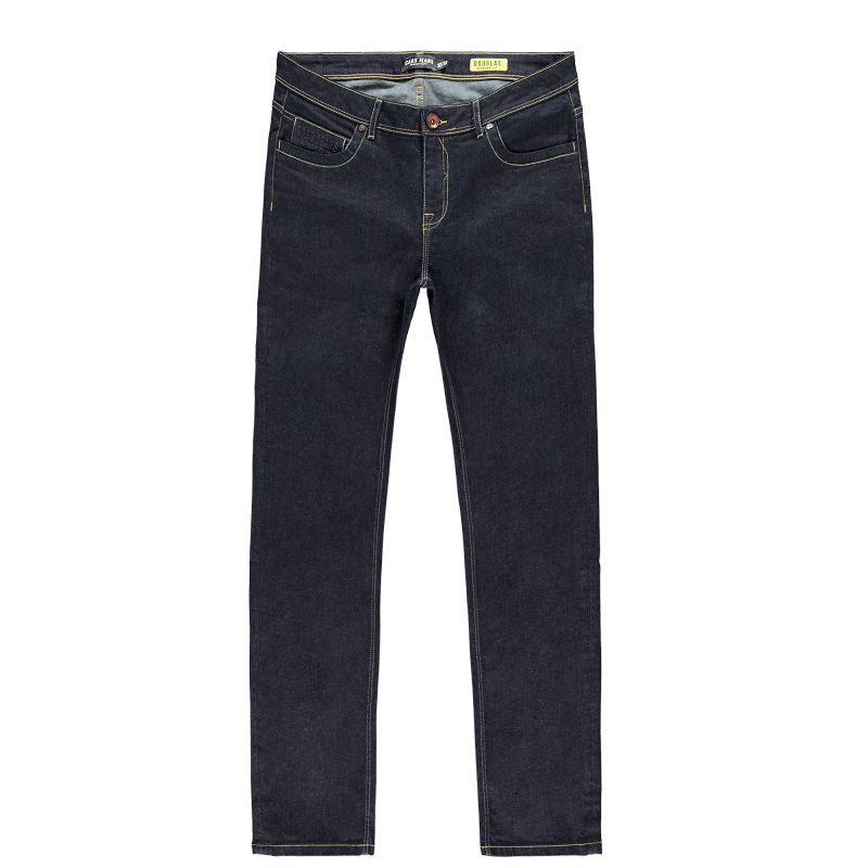 Heren jeans van Cars Jeans Douglas, regular fit, 99% katoen, tijdloze spijkerbroek, donkerblauw met klassieke details