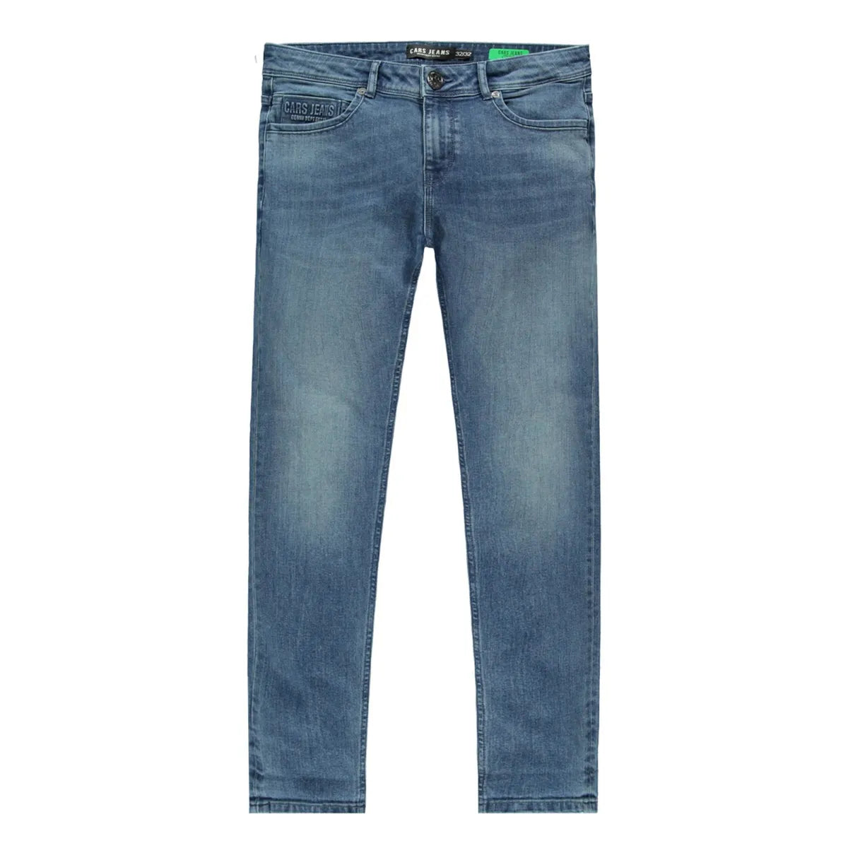 Cars Jeans Douglas Regular Fit - Dark Stone - JeansVoorMinder.nl