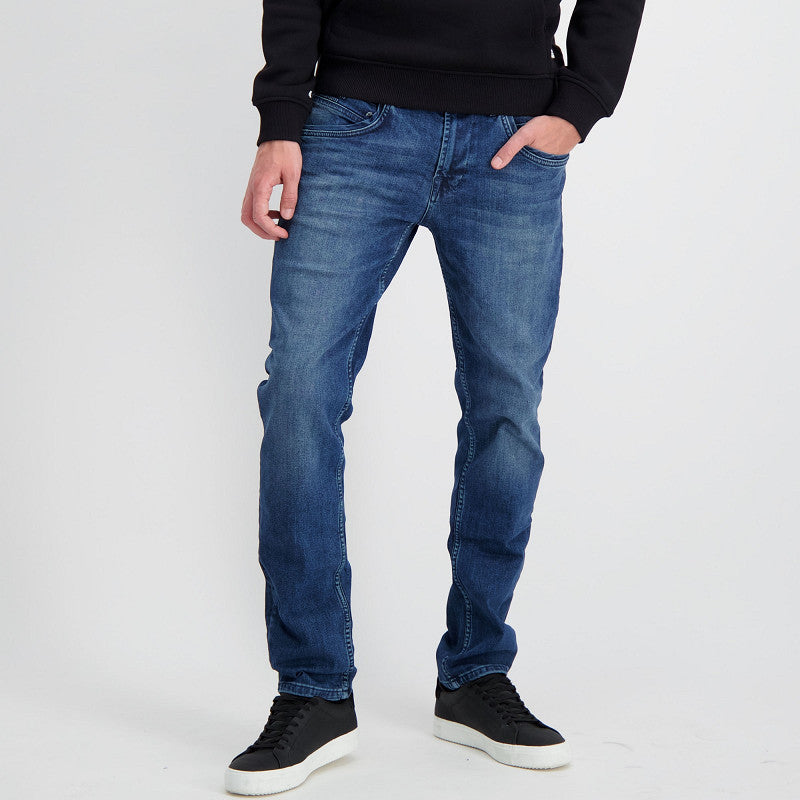 Cars Jeans Hanlow Regular Fit - Dark Used - JeansVoorMinder.nl
