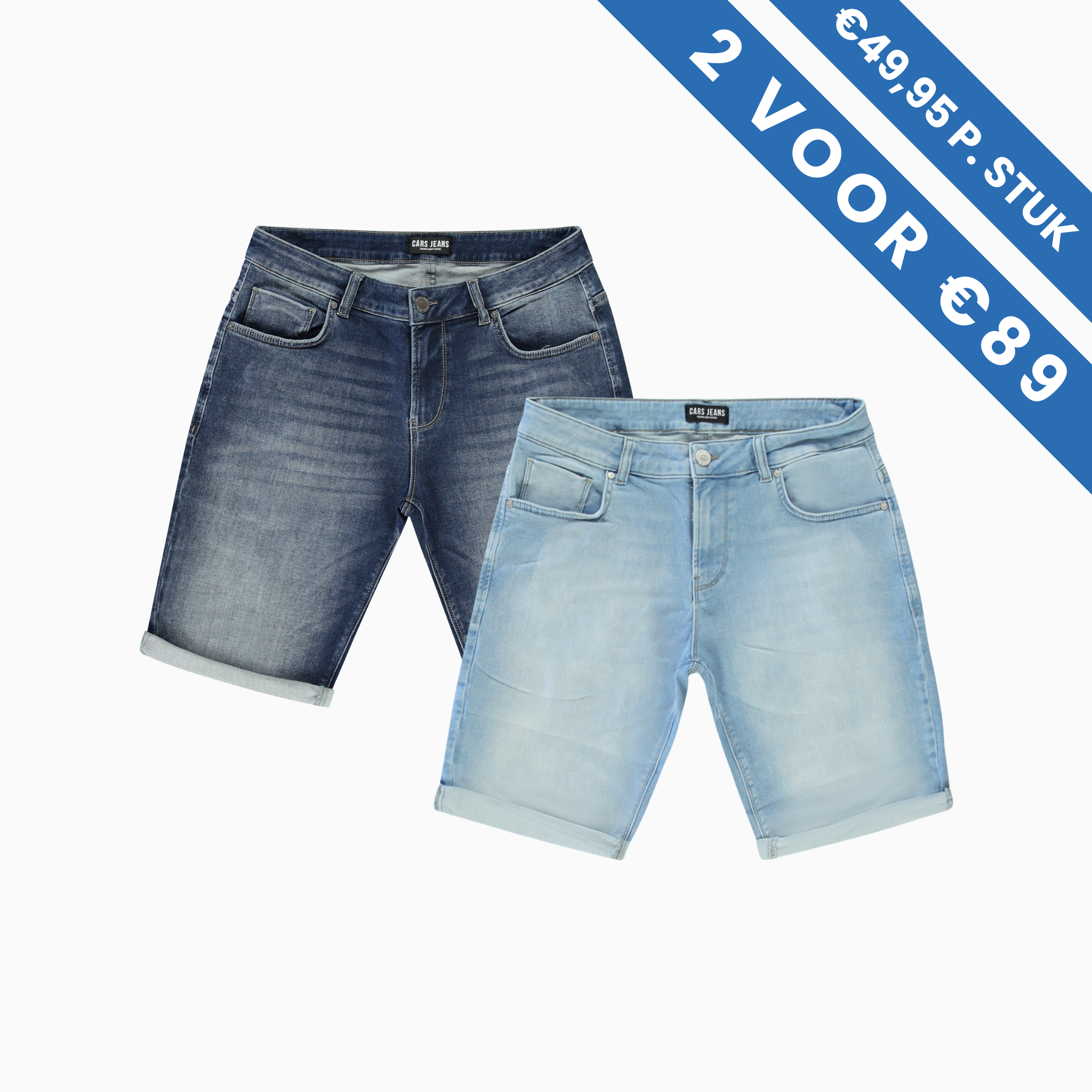 Cars Jeans California Korte Broek - JeansVoorMinder.nl